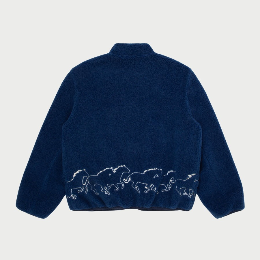 Online Cherry LA Chaqueta Sherpa Bordada (Real)