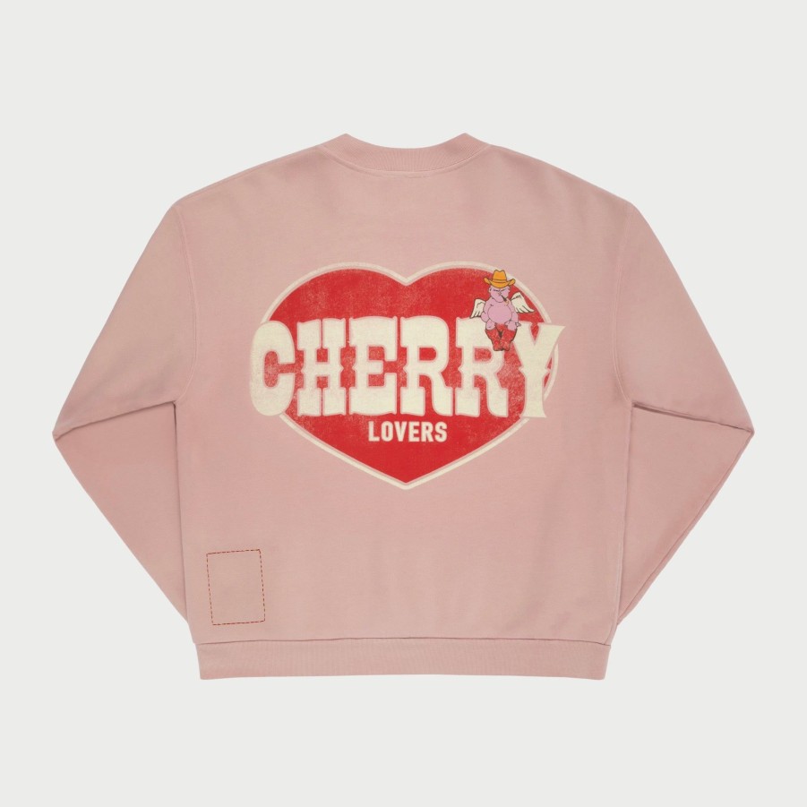 Online Cherry LA Amantes Cuello Redondo (Rosa)