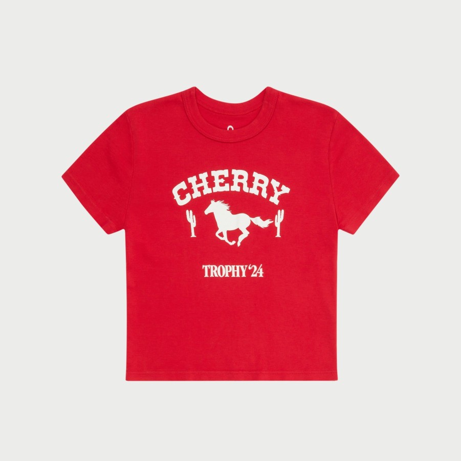 Best Cherry LA Camiseta Para Bebe Trophy (Roja)