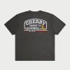 New Cherry LA Camiseta Trophy Premium De Algodon Organico (Ceniza)