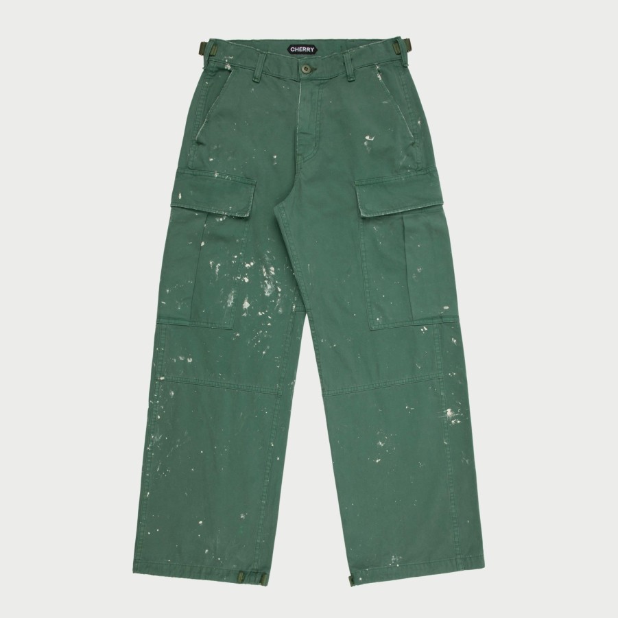 Online Cherry LA Cargo Pintado De Pierna Ancha (Cactus)