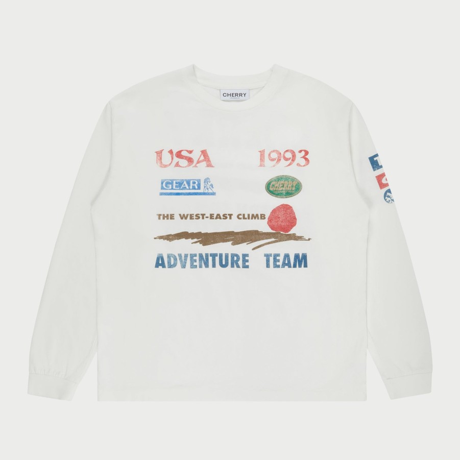 Best Cherry LA Camiseta Adventure Team L/S (Blanco)