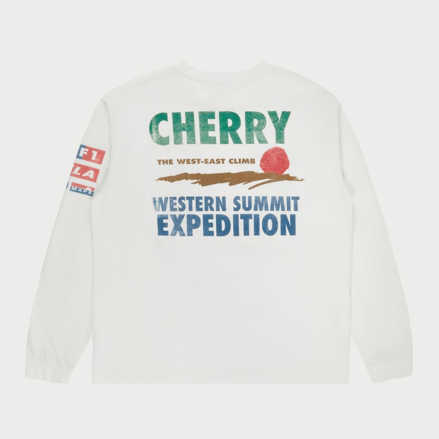 Best Cherry LA Camiseta Adventure Team L/S (Blanco)