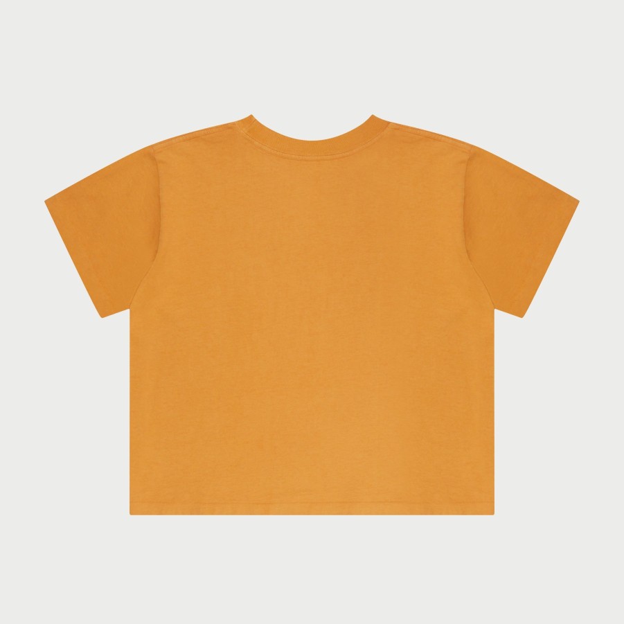 Clearance Cherry LA Camiseta Para Bebe Ride It, Rev It Boxy (Naranja)