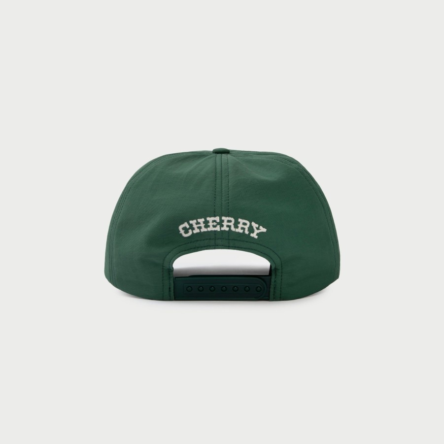 Online Cherry LA Gorra Championship De Nailon De 5 Paneles (Cactus)