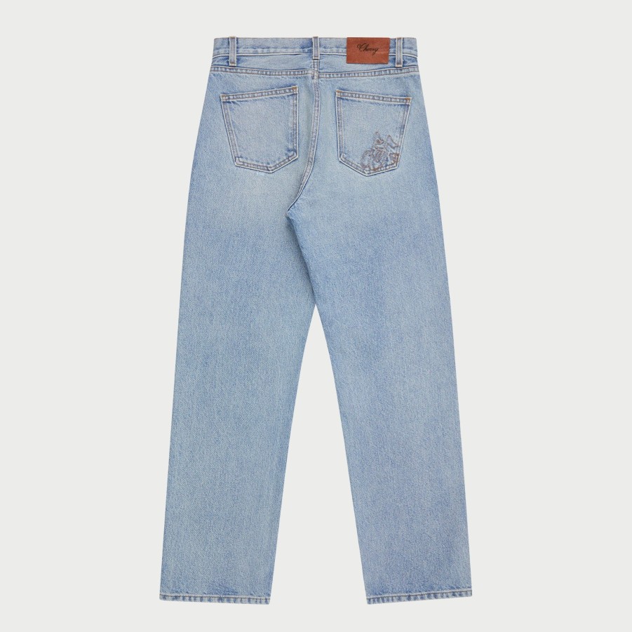 Hot Cherry LA Denim Relajado De 5 Bolsillos (Lavado George)