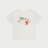 Wholesale Cherry LA Camiseta Para Bebe Flying Cherry (Blanco Vintage)