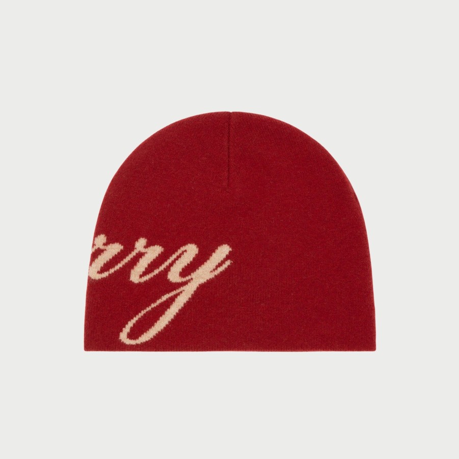 Online Cherry LA Gorro De Cachemir Con Calavera (Rojo)