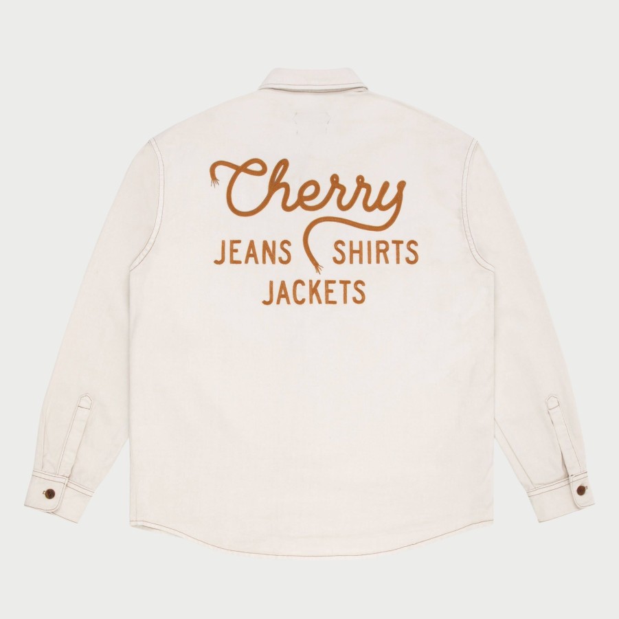 Online Cherry LA Sobrecamisa Vaquera (Vintage White)