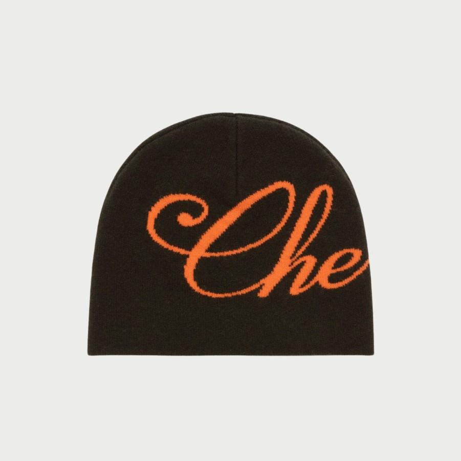 New Cherry LA Gorro De Cachemir Con Calavera (Marron)